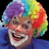 "Clown - 7 Color Rainbow" Halloween Wig