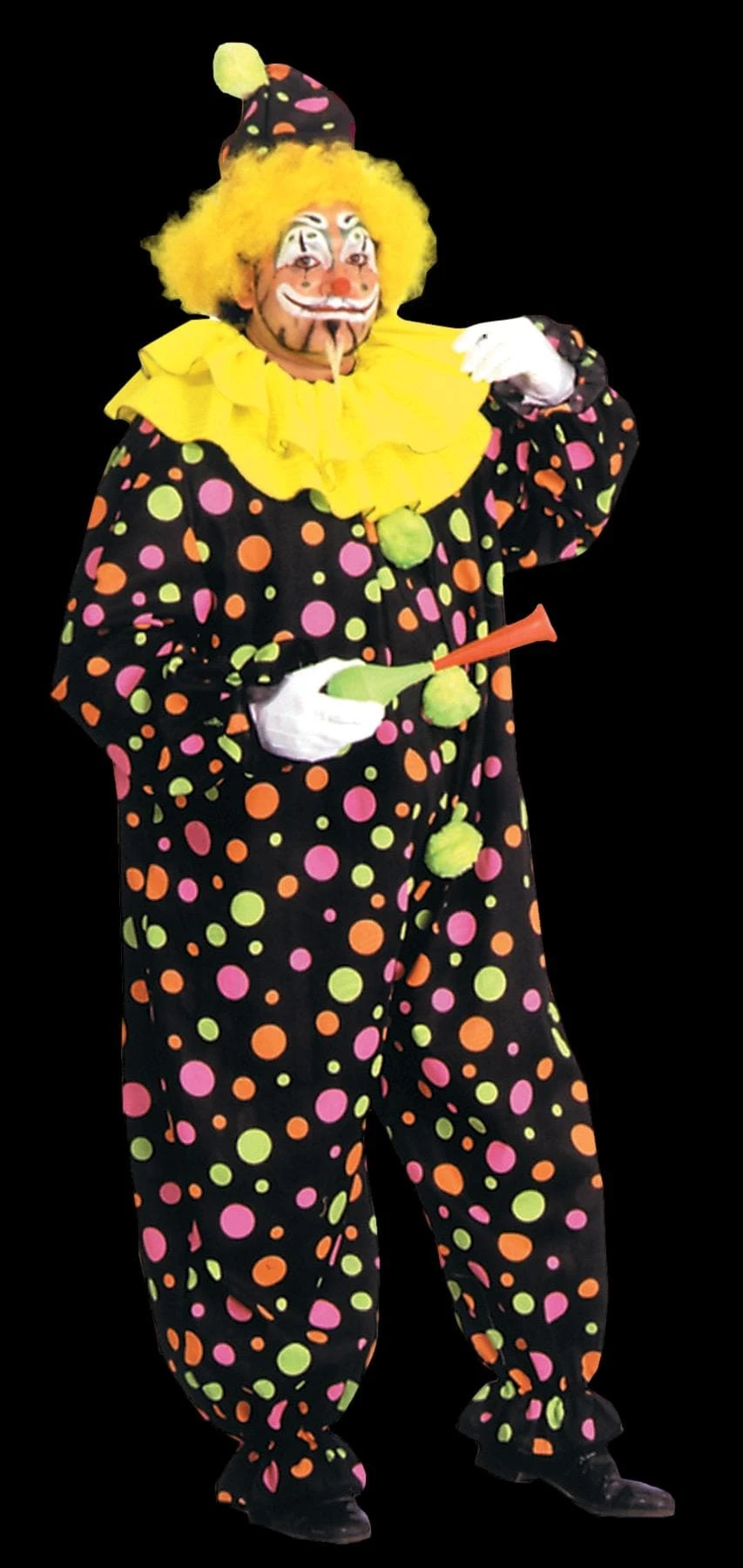 "Clown - Neon Dotted" Costume 1 "Clown - Neon Dotted" Costume