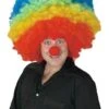 "Clown - Rainbow Afro" Mega Halloween Wig