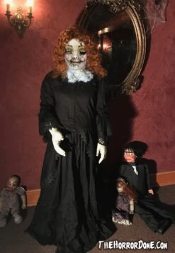 "Cracked Porcelain Doll" HD Studios Pro Costume -Halloween Costumes Shop cracked porcelain doll hd studios pro halloween costume 23198034881