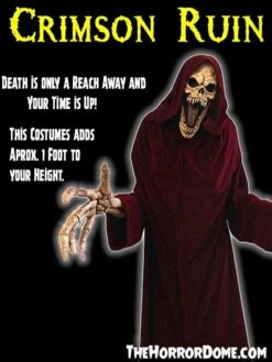 "Crimson Ruin" HD Studios Costume -Halloween Costumes Shop crimson ruin hd studios night terror halloween costume 14335396184112
