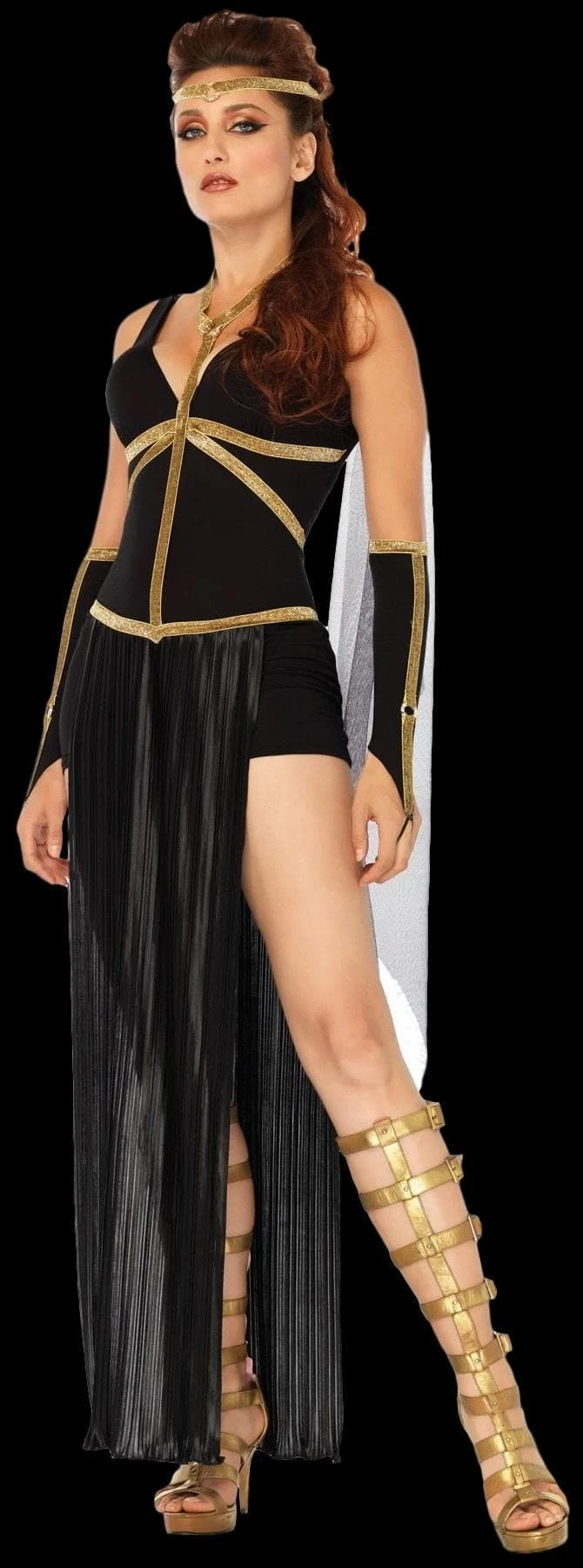 "Divine Dark Goddess" Costume (Adult Size) 1 "Divine Dark Goddess" Costume (Adult Size)