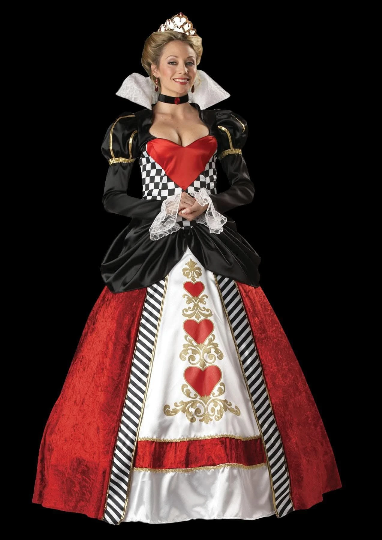 "Queen Of Hearts" Deluxe Costume 1 "Queen Of Hearts" Deluxe Costume