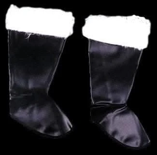 "Santa Boot Covers" Christmas Costume Accessory 1 "Santa Boot Covers" Christmas Costume Accessory