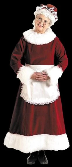 "Santa Dress - Long 9 To 11" Costume