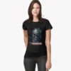 Women's HorrorDome Zombie Skull Fitted T-Shirt